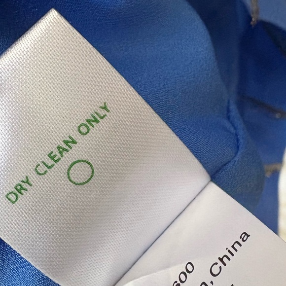 Lily Pulitzer- Ariele silk romper, blue - Picture 10 of 10